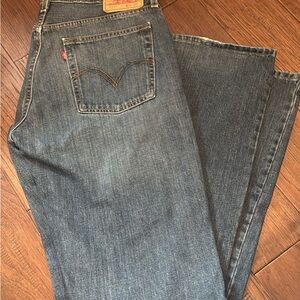 Levi's Relaxed Fit Denim Jeans - Classic Blue